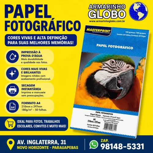 Papel fotográfico 