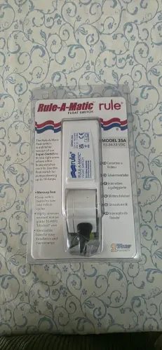 Flutuador Automático Rule-A-Matic - Modelo 35A - Novo
