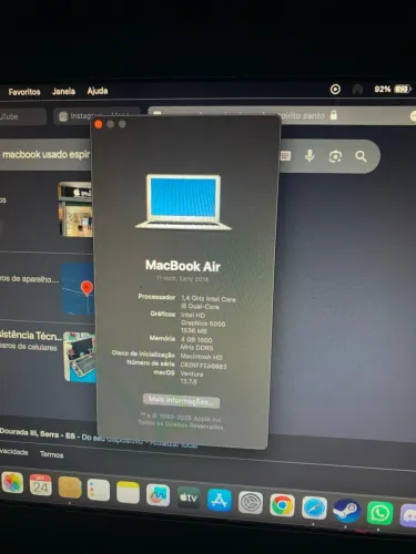 MacBook Air 11 - pra sair rápido