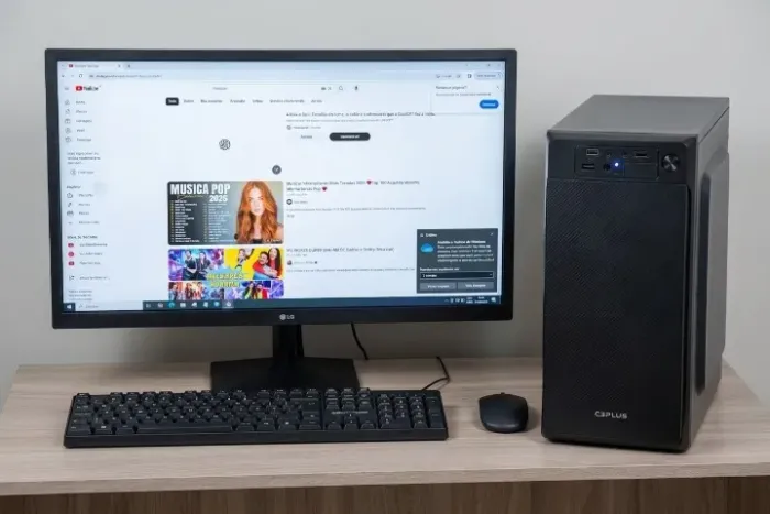Desktop C3Plus, Intel i5 3a Geracao, 4GB RAM, SSD 224GB. Funcionando Perfeitamente