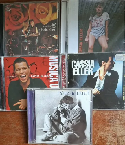 CDs cantoras brasileiras - Gal Costa, Cassia Eller, Marisa Monte , Maria Rita e Leila Pinh