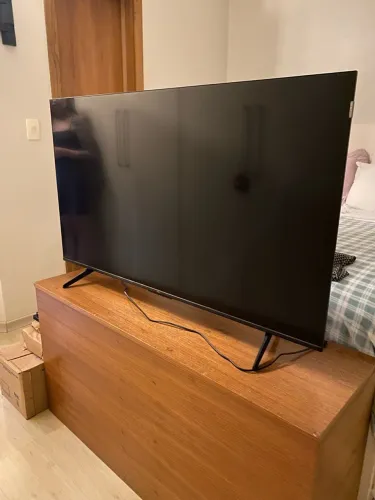 Smart TV TCL 50? 4K QLED - Modelo 50P7K | Preta