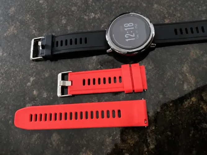 xiaomi Amazfit Pace 2(Stratos2)GPS Strava+Pulseira Extra+Película Brinde|4GB|fibra carbono