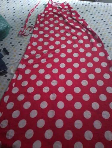 Vestido longo estampado