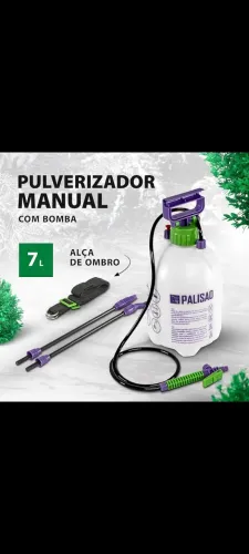 Pulverizador Manual 7 Litros Palisad