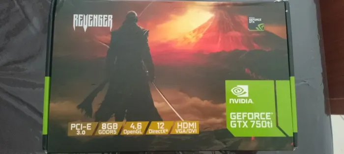 Placa de vídeo Nvidea GTX 750 Ti