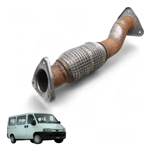 Escape Flexivel Peugeot Boxer Furgon 2014 Branco