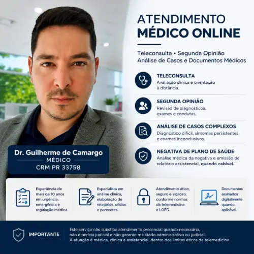 Segunda opinião médica online e análise de casos complexos