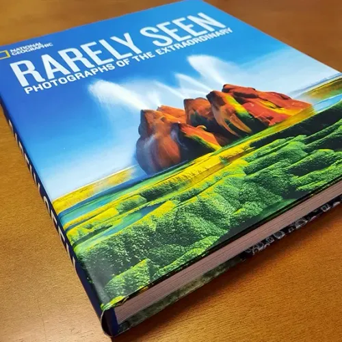 Livro Rarely Seen - National Geographic (NOVO)
