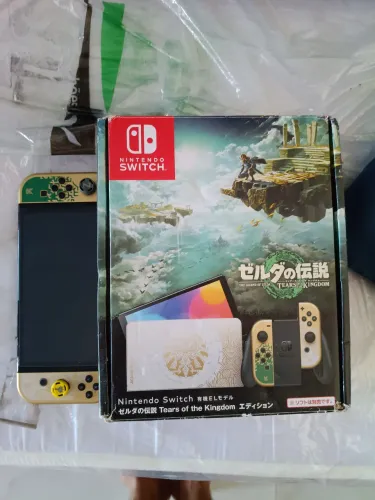 Nintendo switch edição Zelda desbloqueado