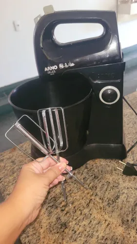 Batedeira Elétrica Arno Delice 300w Original Preta