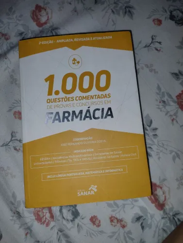 Apostila 1000 Questões Comentadas Farmácia 