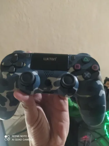 Controle ps4 Bluetooth e cabo