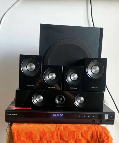 KIT Completo Som Samsung ? Aparelho + Subwoofer + Caixas ? Funcionando ? R$ 350