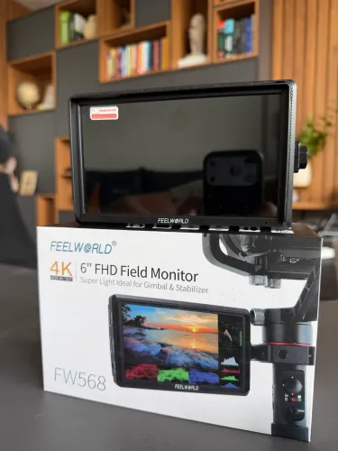 Monitor Feelworld Fw568 4k NOVO