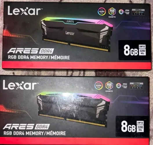 MEMÓRIAS RAM LEXAR 8GB DDR4 3600 MBPS