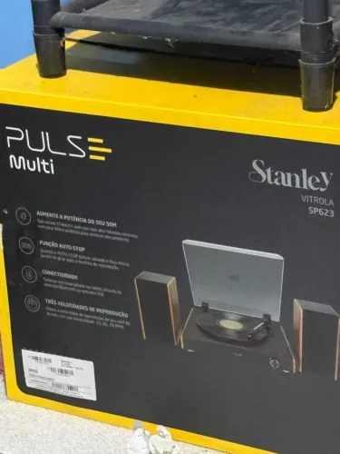 Vitrola Retrô Multi Stanley 30W RMS (Modelo SP623)