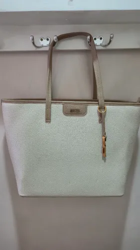 Bolsa bege Santa Lolla Original Nova!