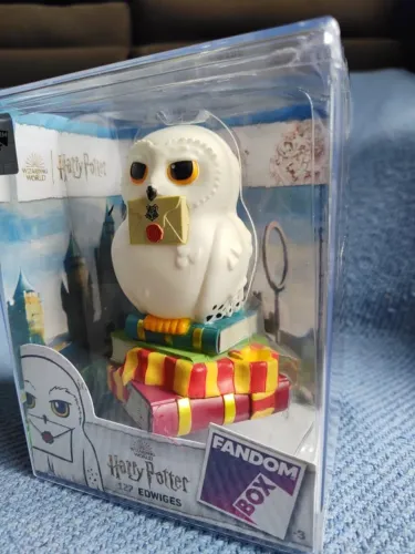 Boneco Edwiges Fandom Box Harry Potter Colecionador Original numero 127