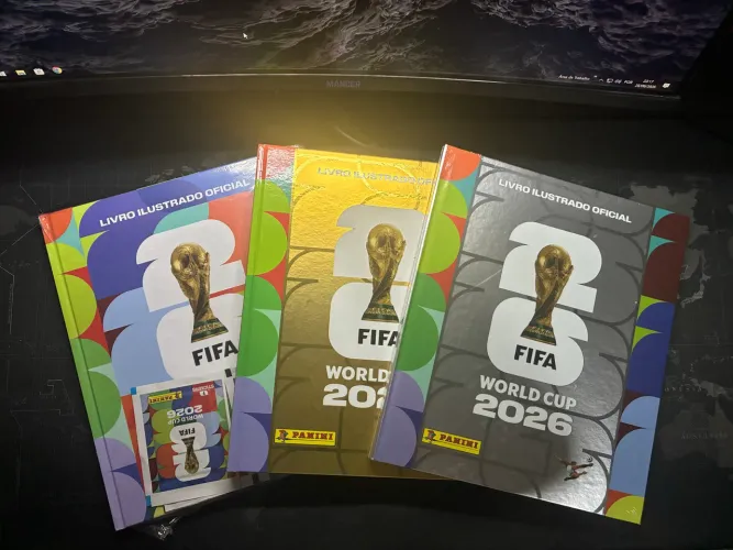 Álbum da copa 2026 Completo + Coca Cola