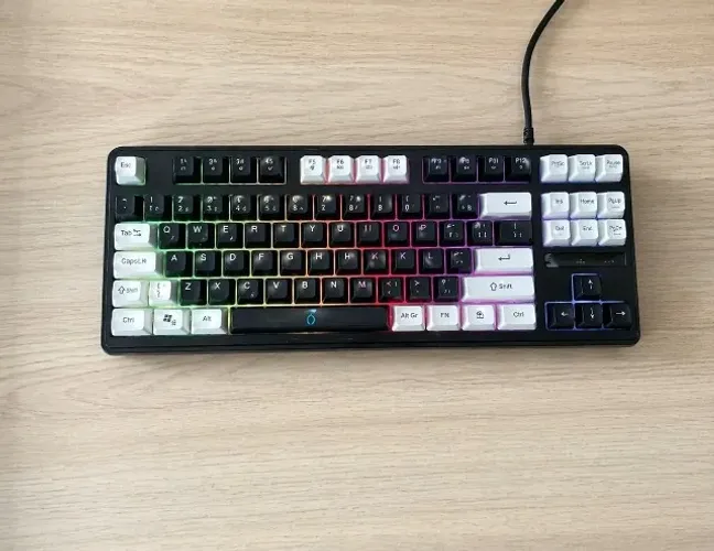 Teclado Gamer RGB Delta Gaming DELTA-VT088 87 Teclas TKL LED USB PC PS4 PS5