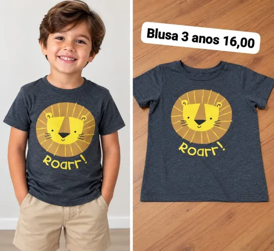 Blusa veste 3 anos