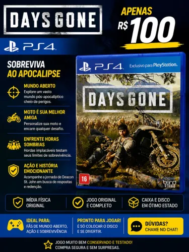 Days Gone PS4