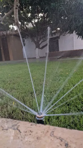 irrigação de jardim