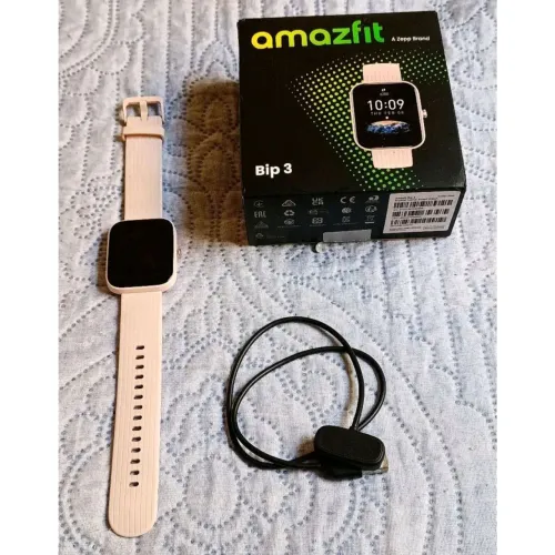 Smartwatch amazfit bip 3 rosa