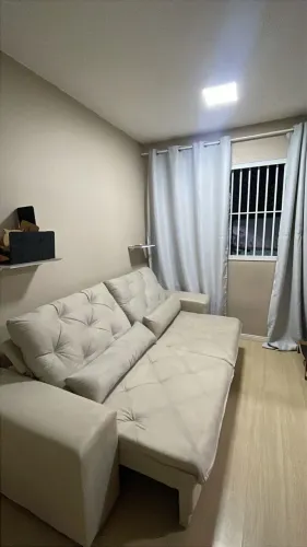 Sofá retrátil e reclinável, novíssimo, 2,50 metros de largura
