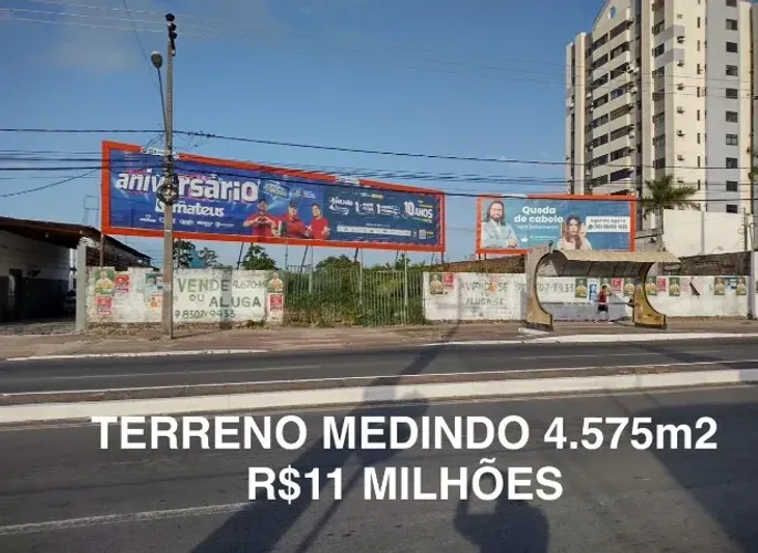 Vendo Terreno na Av. Rei de França- Turu