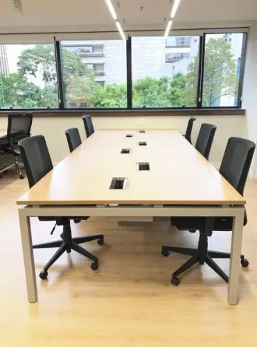Mesa para escritório 6 lugares