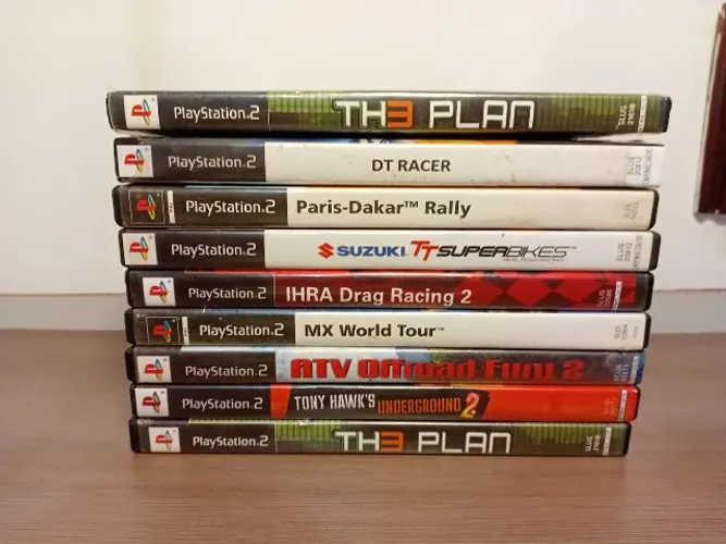 Lote Jogos de PS2 Originais (Leia a descrição)