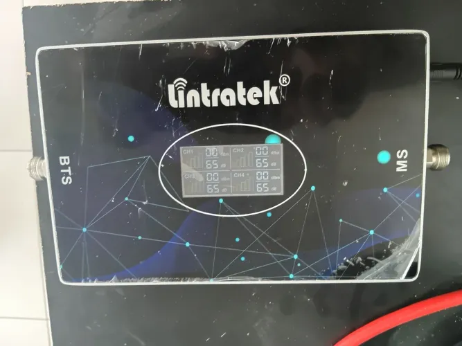 Amplificador de Sinal Celular Lintratek 2G 3G 4G LTE Quad Band
