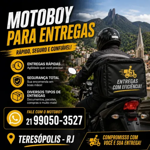 Motoboy para entregas