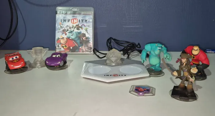 (PS3) Disney Infinity set inicial completo + set Carros