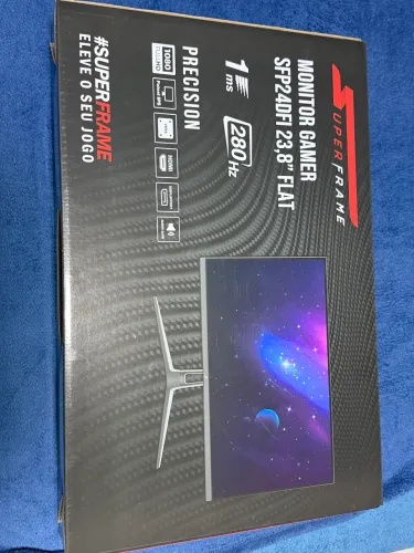Monitor SuperFrame Precision 280hz 1ms IPS 24p Full HD