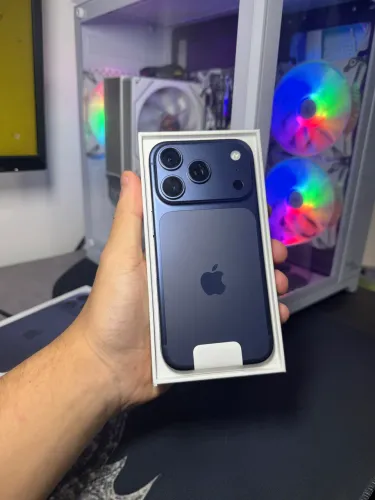 IPhone 17 pro 256 gb Azul Novo na Caixa 