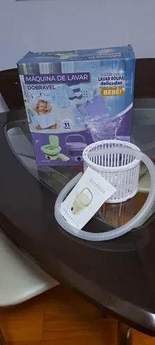 Mini máquina de lavar roupa