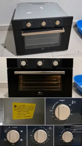 Forno elétrico de embutir Fischer Infinity 50 litros com grill 127V