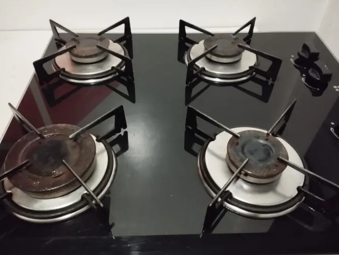 Cooktop 4 bocas c/ Registro | Excelente 