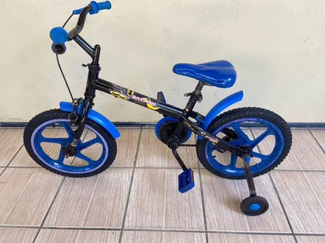 Bicicleta Infantil aro 16 - Batmam