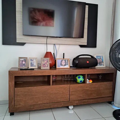 Rack comprido de mdf