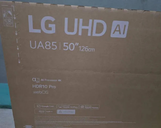 Tv smart LG 50 polegadas 4k aí 