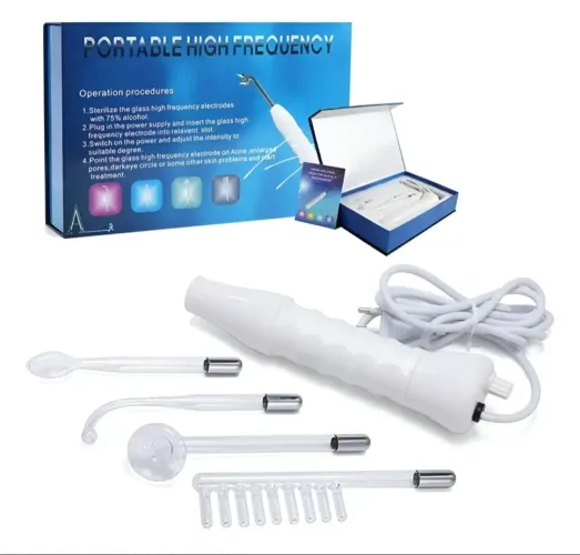 Aparelho de Alta Frequência Facial e Capilar - Completo