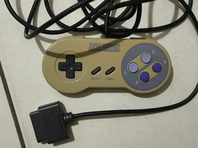 Controle original Super Nintendo