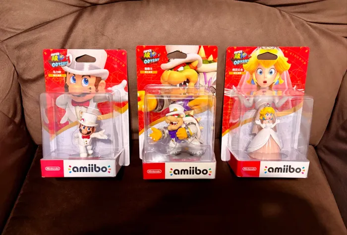 Amiibos Mario Odissey