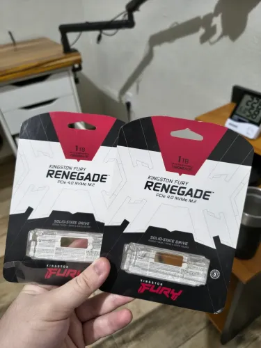 2x SSD NVME M.2 Kingston Fury Renegade (2TB)