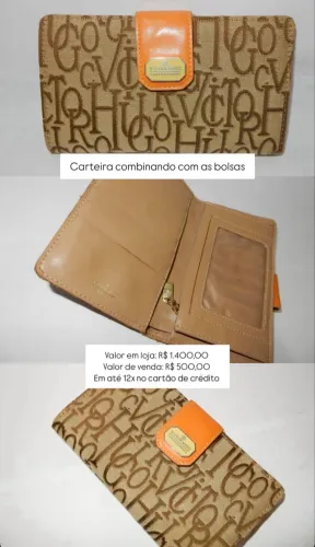 Carteira original Vitor Hugo