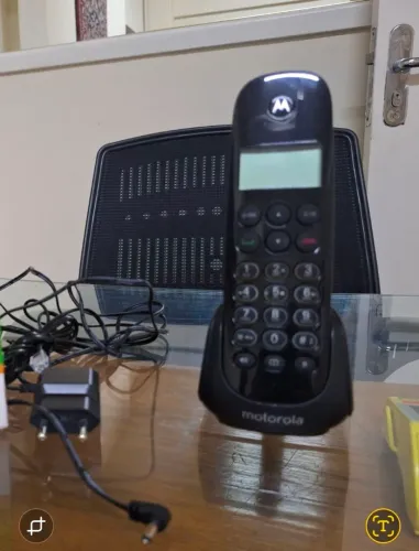 Telefone Sem Fio Digital Preto Motorola - Moto 700